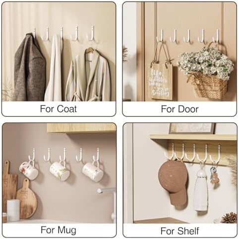 22LB Wall Hooks for Hanging Towel/Coat - Image 6