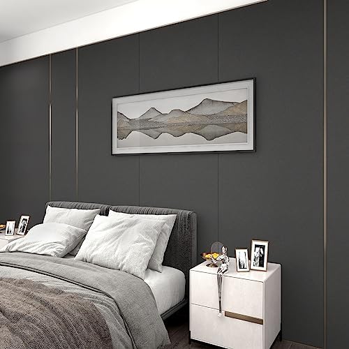 practicalWs Grey Wallpaper Self Adhesive Peel and Stick - Image 3