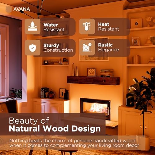 Avana Floating Fireplace Mantel - Image 4