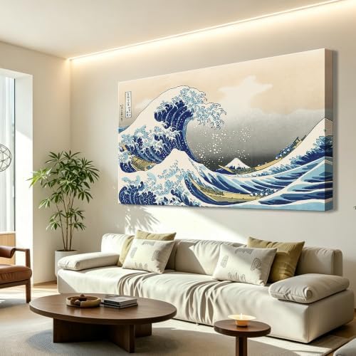weiyiart The Great Wave off Kanagawa by Katsushika Hoki Classic Art by weiyiart