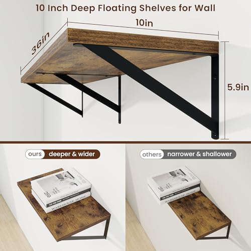 Axeman Deep Floating Shelves - Image 3