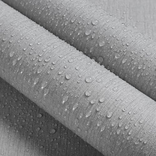 Livebor Grey Grasscloth Peel and Stick Wallpaper Textured Contact Paper - Image 4