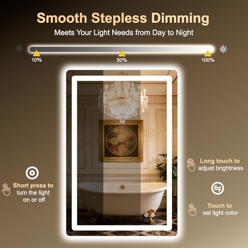 LED Bathroom Mirror - Image 4