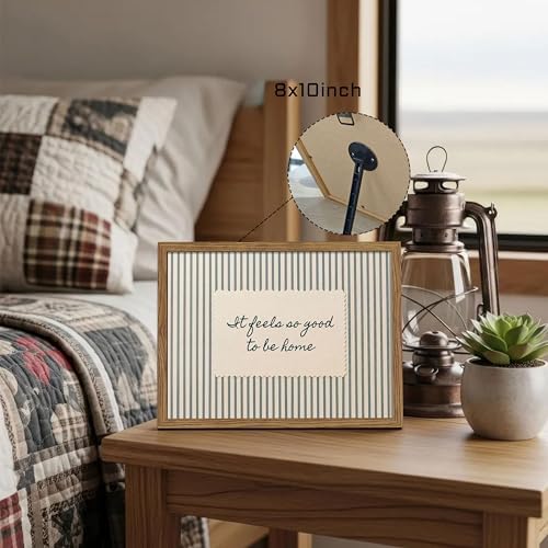 Framed Vintage Inspiring Canvas Wall Art, It Feels So Good to Be Home Canvas - Image 2