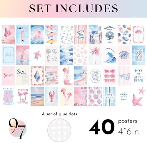 Coastal Granddaughter Room Decor, 4x6 Mini Prints - Image 2