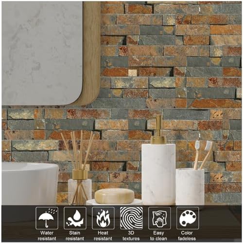 TUOKING Peel and Stick Backsplash Tiles - Image 3