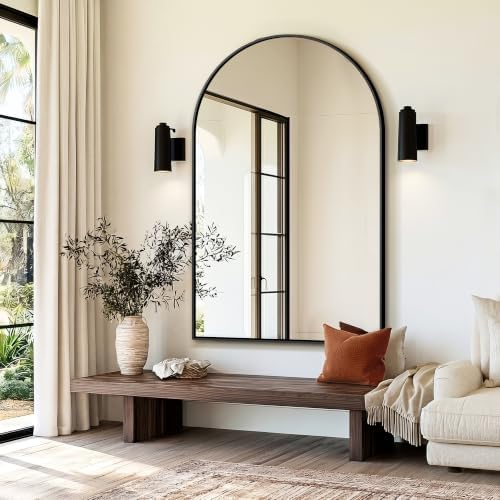 Delma Arched Bathroom Mirror - Image 7