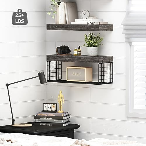 QEEIG Bathroom Shelves Over Toilet Wall Mounted - Image 4