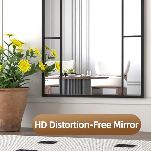 Arched Full Length Mirror, Farmhouse Pane Mirrors - Image 7