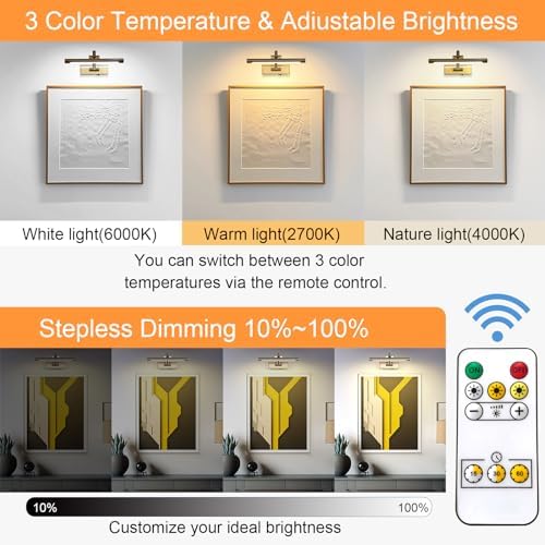 Tassuowell Rechargeable Picture Light - Image 3