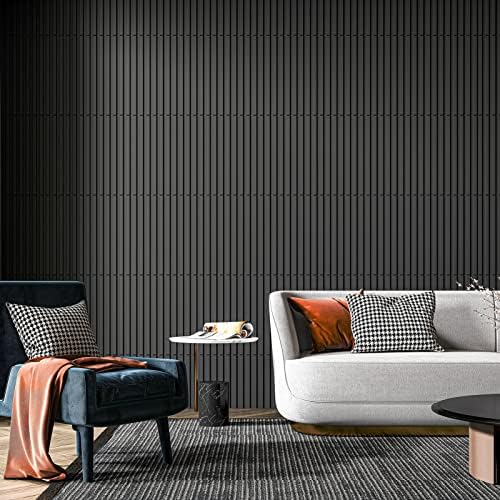 Art3d 3D Fluted Textured Slat Wall Panels, 19.7 x 19.7 in - Image 4