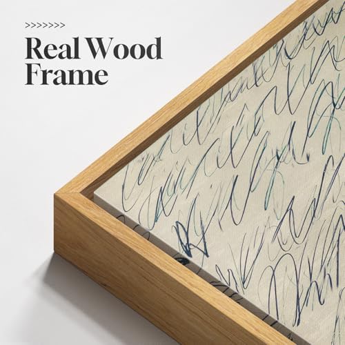 Framed Neutral Modern Beige Abstract Line Wall Art, 1 Piece 24x36 In - Image 6