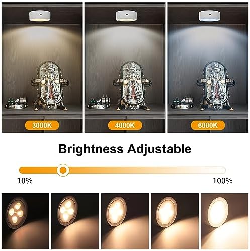 Xuolder Battery Operated Picture Lights Remote Wireless Magnetic Home Decor - Image 3