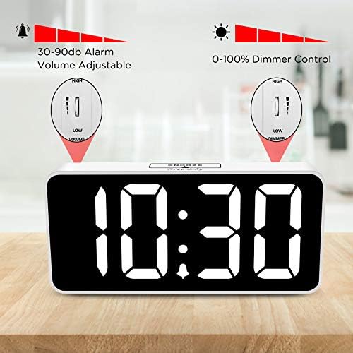 DreamSky Large Digital Alarm Clock Big Number - Image 5