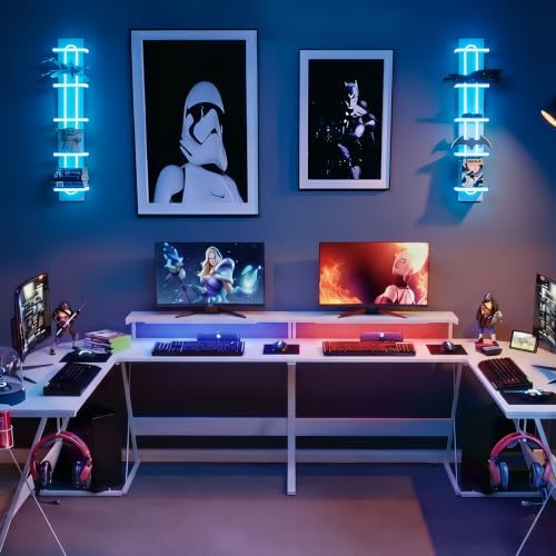 Homaterial RGB 5-Tier Floating Shelves - Image 5