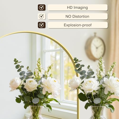 Arched Bathroom Vanity Mirror for Over Sink - Image 2
