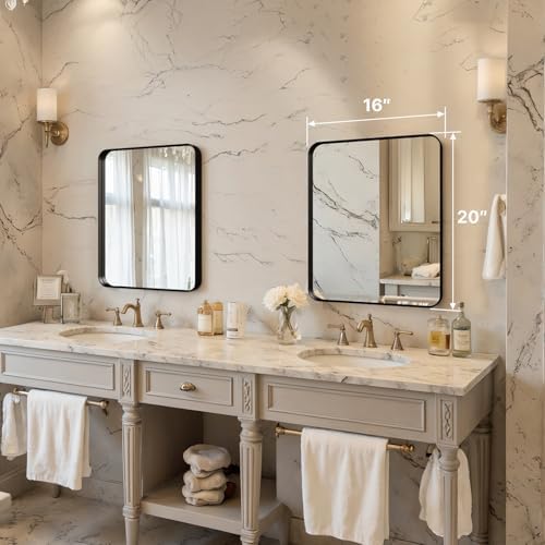 Kosmonia 20"x16" Bathroom Vanity Mirror - Image 3
