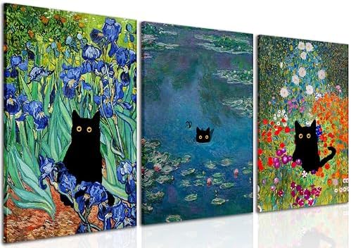 MUWAK Monet Wall Art Set of 3 by MUWAKWallArt