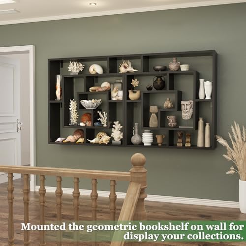 Geometric Wall Mounted Shelf, Freestanding Display Shelves - Image 5