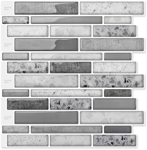Art3d Stone Peel and Stick Backsplash by Art3d