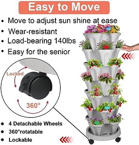 GameXcel Vertical Planter Tower - Image 2