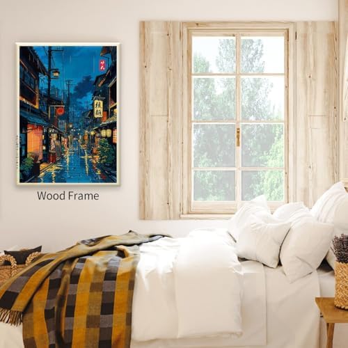 Framed Japanese Wall Art 20x30in Vintage Tokyo Tea House Poster Modern Japan - Image 6