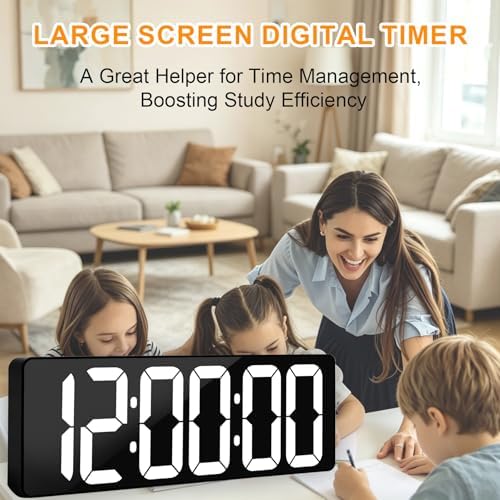 TXL 17.2" Large Digital Timer Clock, Countdown Timer - Image 3