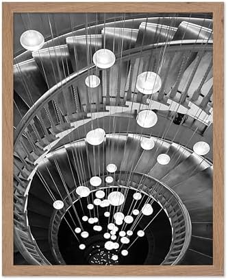 Poster Master Spiral Staircase Poster by PosterMaster