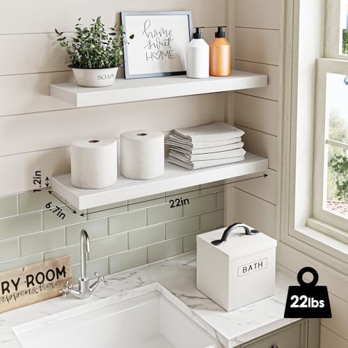Fixwal Floating Wall Shelves for Decor - Image 3