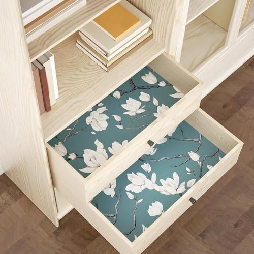 Laatse Vintage Floral Orchid Wallpaper Peel and Stick 17.5" x 118" - Image 3