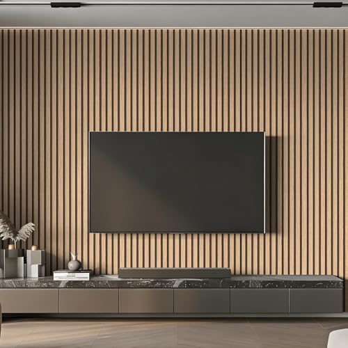 myforHD Wallpaper Peel and Stick 17.3" x 118" Wood Grating Stripe Self-Adhesive - Image 2