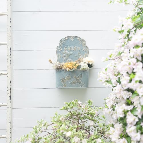 BIG FORTUNE Metal Wall Mount Planter Wall Vases - Image 3