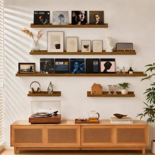 36inch Long Floating Shelves for Wall Decor, 5-Set Shelves - Image 7