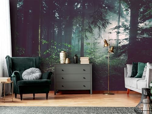 Deep in the Forest murals Woodland Tree Peel and Stick self Adhesive Wallpaper - Image 4