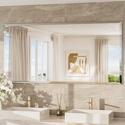 TokeShimi Bathroom Vanity Mirror Frameless by TokeShimi