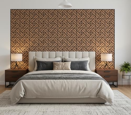 WoveN SounD Acoustic Wall Panels, 16 Pack, 12x12 in - Image 7