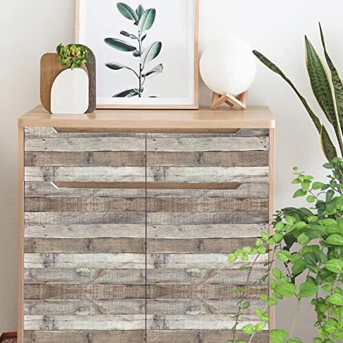 Yun-aeon Natural Wood-Grey Contact Paper Peel and Stick Wallpaper - Image 6