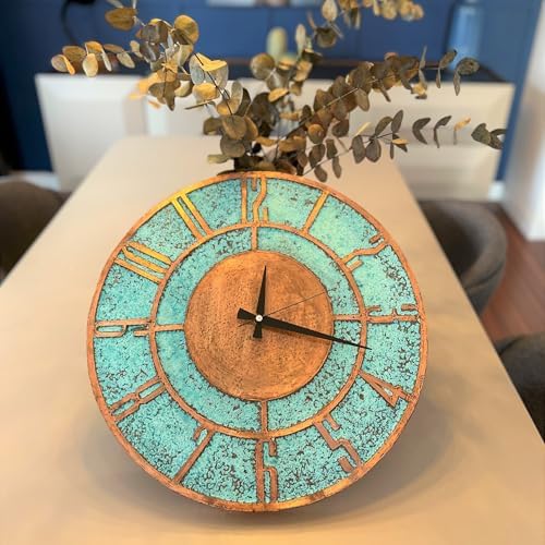 Handmade Copper Wall Clock Artisan Touch in Every Piece - Image 4