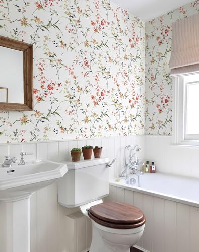 Floral Peel and Stick Wallpaper - Image 5