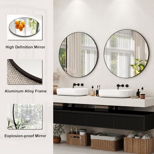 EASLY 32 Inch Round Mirror - Image 5