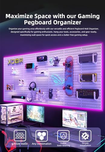 Wall Organizer Peg Board - Image 4