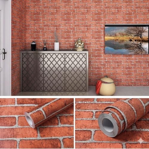 Lependor 17.7" X 393" Decorative Wallpaper Self-Adhesive Wall Paper Lengthen - Image 2