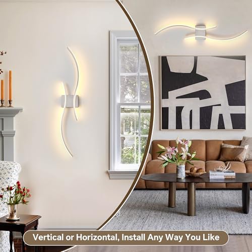 Wireless Wall Sconces Set of Two - Image 5