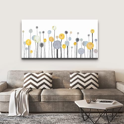 MHARTK66 Abstract Canvas Wall Art Dandelion Modern Minimalist Wall Decor – - Image 6