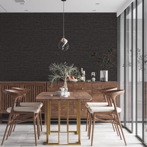 Brown Modern Concrete Wallpaper Peel and Stick Contact Paper 15.7"x472" - Image 5