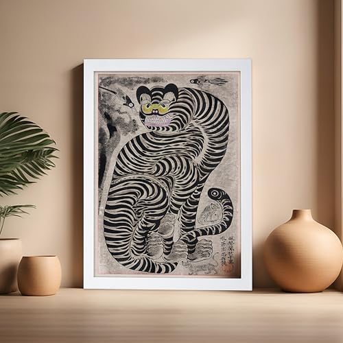Poster Master Vintage Talismanic Tiger and Magpies Poster - Image 5
