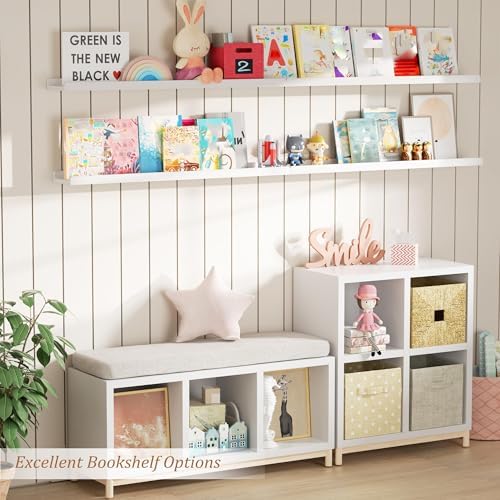 Love-KANKEI White Floating Shelves - Image 5
