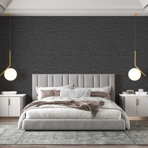 Dark Gray Modern Concrete Wallpaper Peel and Stick Contact Paper 15.7"x472" - Image 6