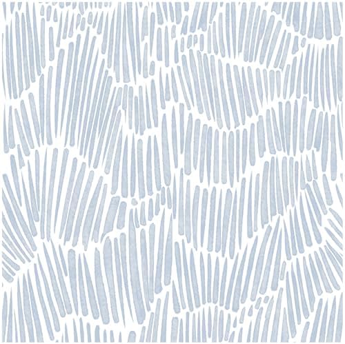 Theper Blue Contact Paper Modern Peel and Stick Wallpaper 17.3"×118" by Theper
