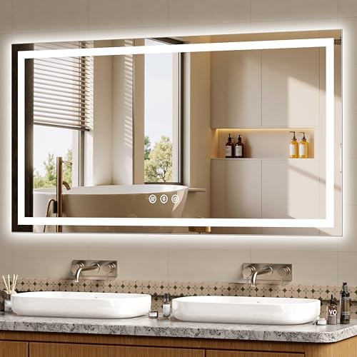 55"x 30" LED Bathroom Mirror by Lmsedf